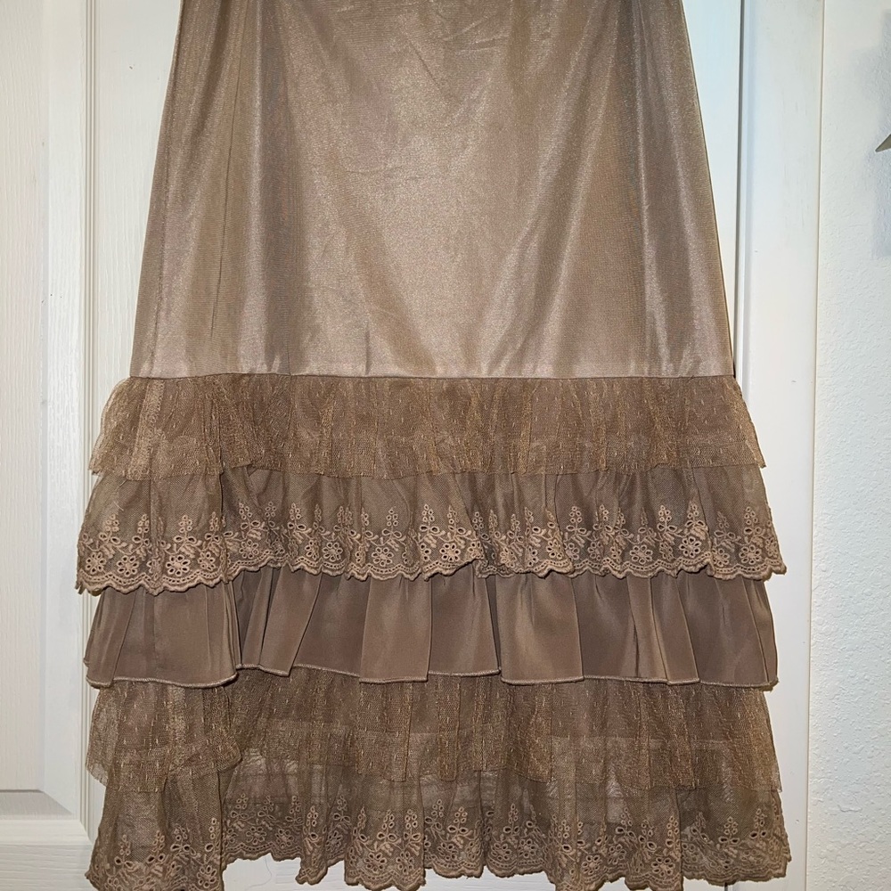 *on hold* The Original Dainty Jewell’s Layering Slip Extender in Tan